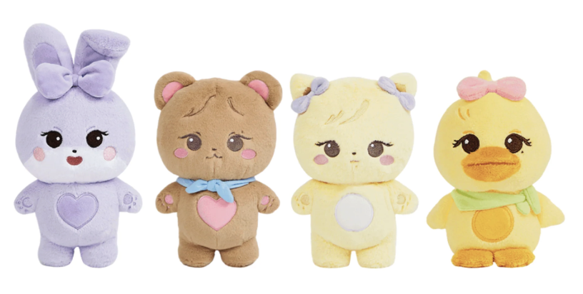K-POP plushies and merch